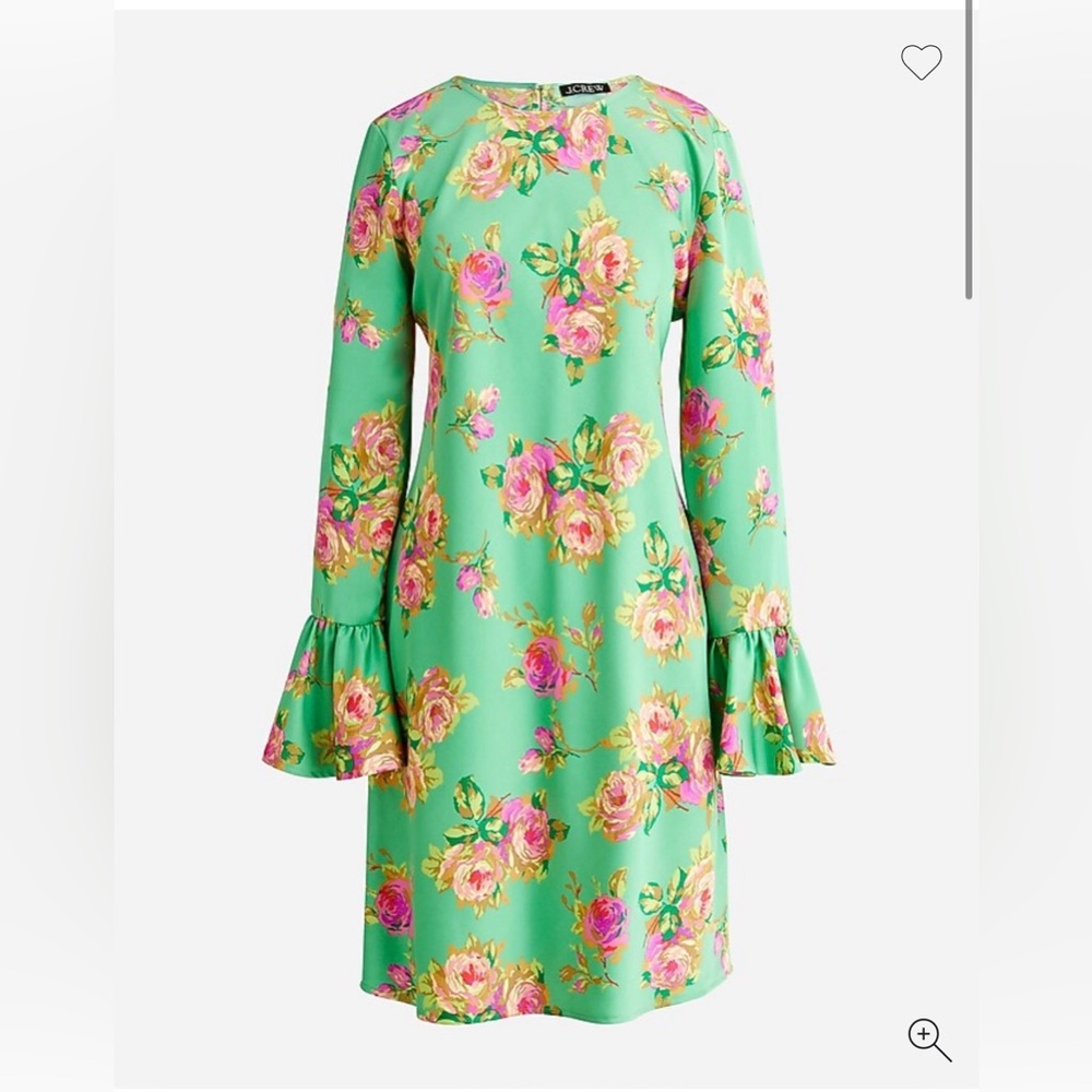 NWT JCrew Winter garden dress in lavish rose NWT size 10 - Picture 2 of 7